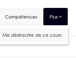 Se désinscrire